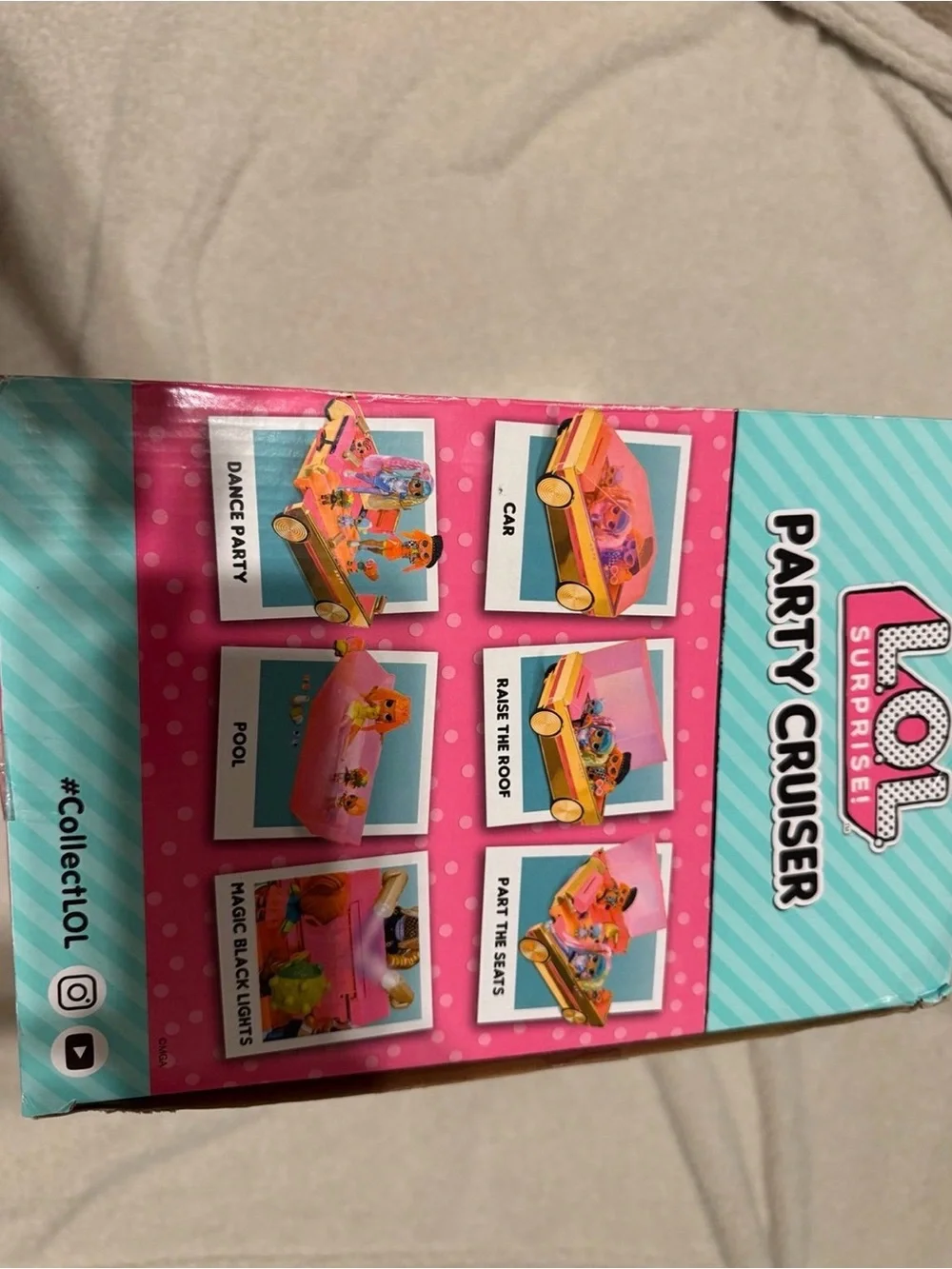 L.O.L. Surprise! 3-in-1 Party Cruiser - Pink & Gold